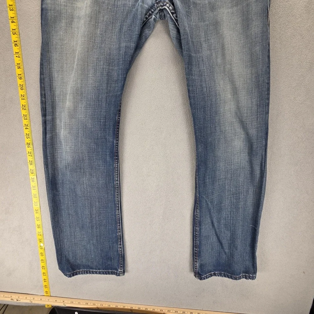 Vintage Levis Engineered Jeans Mens Blue Button Fly Medium Wash Fits 32x30